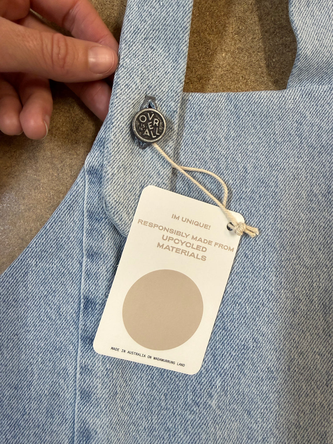 kids denim apron