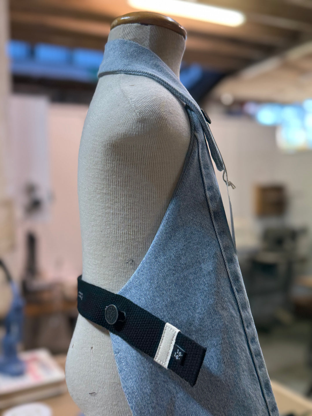 kids denim apron